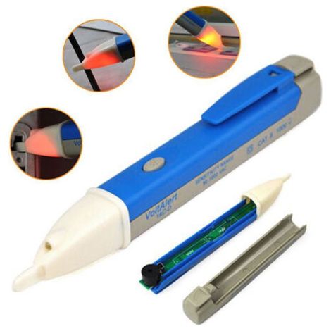 Détecteur De Tension Testeur De Courant Stylo Led 90v 1000v