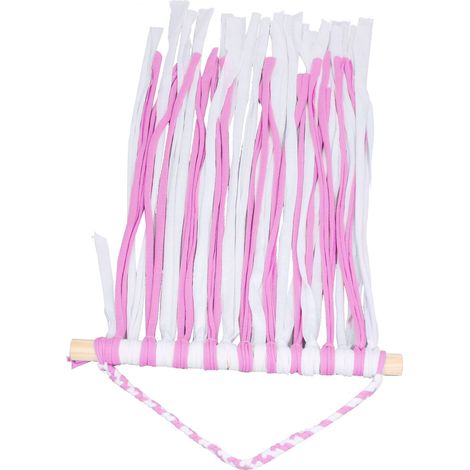 Porte-nœuds en tissu de hêtre léger et décoratif, disponible en différentes couleurs, pour fille (violet). (1/5)