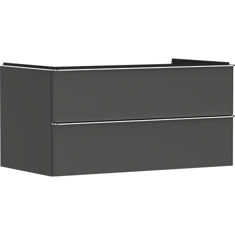 hansgrohe Xelu Q Meuble sous-lavabo, 980x550, 2 tiroirs, pour (1/2)