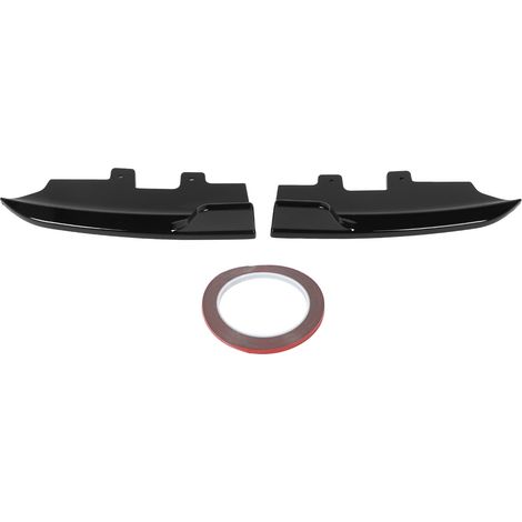Kit de carrosserie de séparateur de lèvre de pare-chocs latéral arrière, diffuseur Canard pour série 2 F22 F23 M Sport 2015 à 2019, noir brillant (1/5)