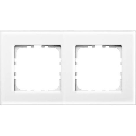 Rahmen aus zwei Glaselementen Iota White GSC 103500023