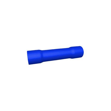 manchon longueur 25 mm bleu - boite de 100