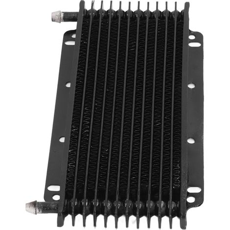 Refroidisseur d'huile en aluminium pour transmission automatique, compatible avec les moteurs de voitures, motos, quads et motos tout-terrain de 50 à 250 cm³. (1/5)