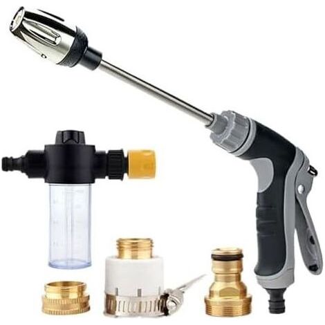 Hochdruckreiniger mit 3-stufiger Sprühdüse – Für Gehwege, Garagen, Zäune, Gärten, Rasenflächen, Höfe, Terrassen und Patios (1/4)