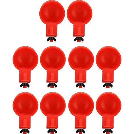 TARSHYRY Poulet Waterer, Voleur d'arrosage de Volaille 10 Pc (1/5)