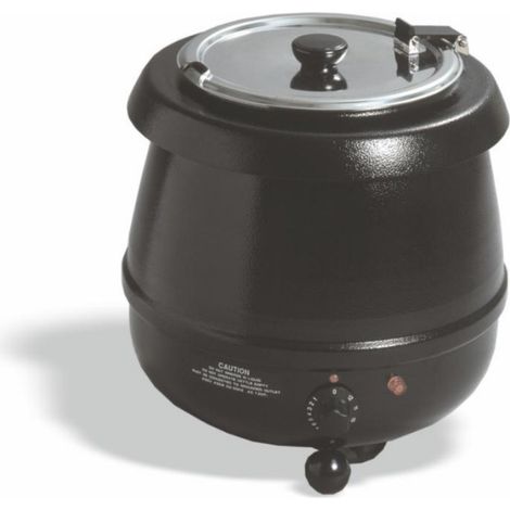 Chauffe-soupe de table noir 10 litres - Bistro