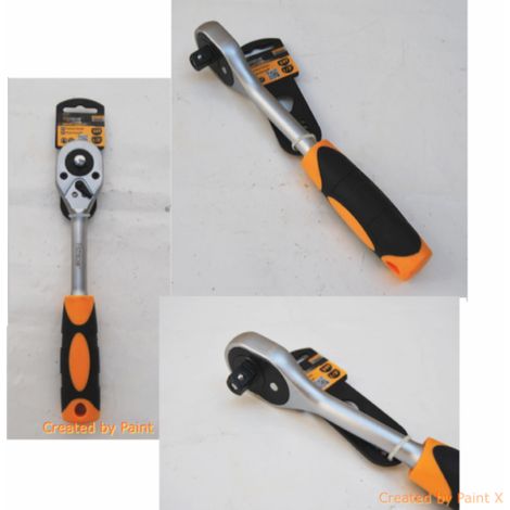 CHIAVE A CRICCHETTO DA 1/2 REVERSIBILE CHROME VANADIUM UTENSILE BRACCETTO