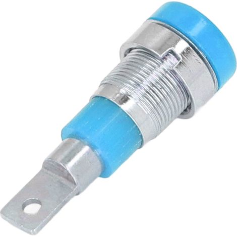 Set mit 10 leistungsstarken, langlebigen 4-mm-Bananensteckern für elektrische Verbindungen und Werkzeuge – Blau (1/5)