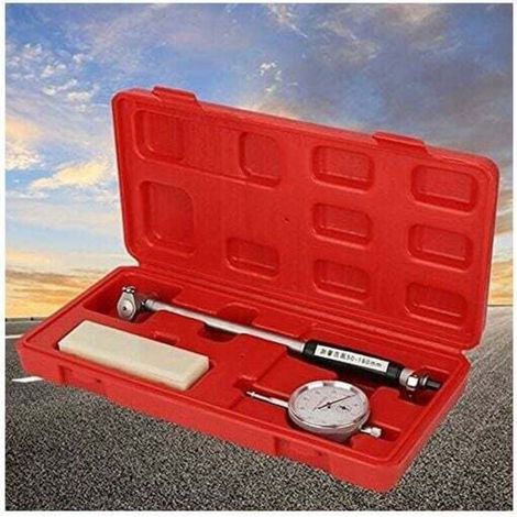 Dial bore gauge 50-160 mm 0.01 mm precision bore gauge indicator motorised cylinder micrometer measuring tester (1/4)