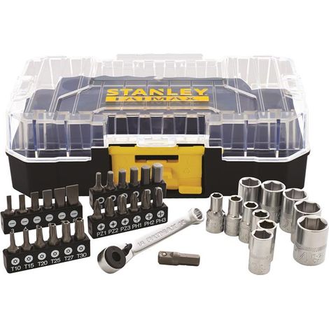 Stanley FATMAX 1/4 Inch PRO-STACK 37pc Socket Set TSTAK FMMT19101-0 STA019101 (1/5)