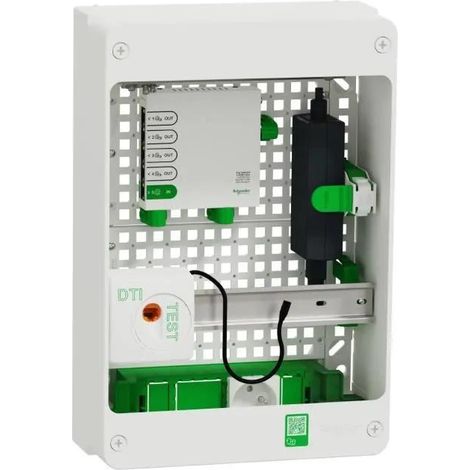 Schneider Electric Resi9 CX Kommunikationsschrank Klasse 3 TV 6 RJ45