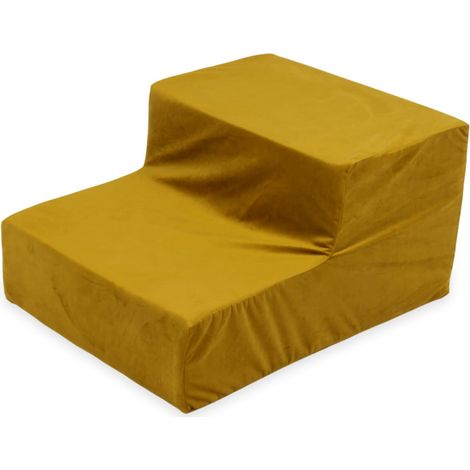 Spielplatzstufe aus Samtschaum, Gold