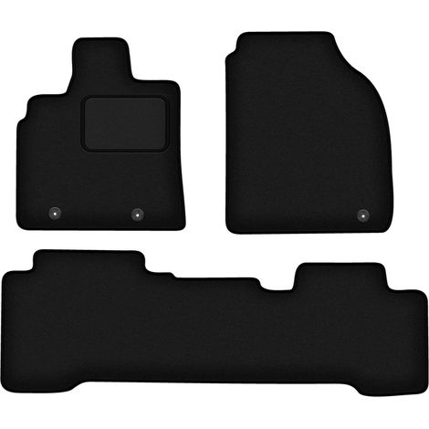 Tappetini per auto in velluto nero per: Acura MDX I SUV (2001-2006) (1/5)