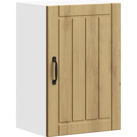 Pensile da cucina di design a parete 40 x 31 x 60 cm ampio spazio contenitivo finitura in rovere ingegnerizzato realizzato artigianalmente 020050151