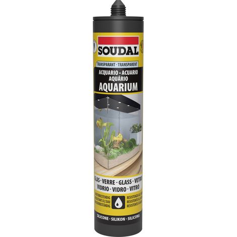 Soudal Silikon-Aquarium transparent 290 ml Dichtmaterialien