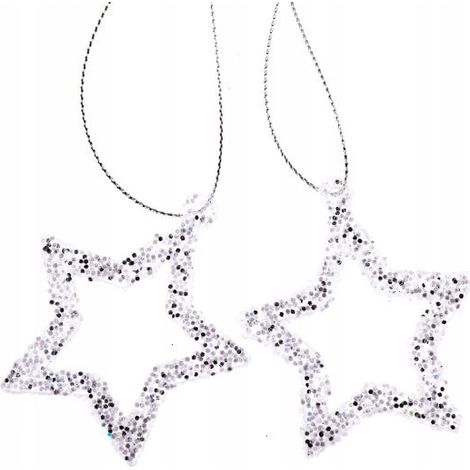 Ciondolo a stella - Set da 2 pezzi 5 × 5 × 0,5 cm (1/5)