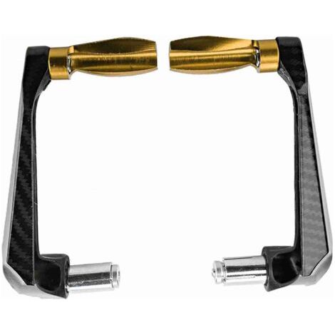 Protezione universale per freno in lega di alluminio da 7/8 di pollice per manubrio di moto (oro) (1/5)