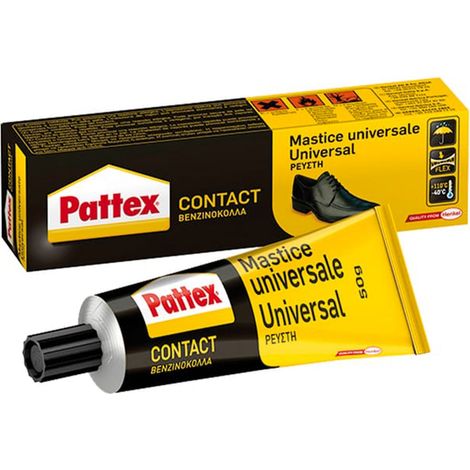 Mastice "Pattex" universale adesivo a contatto per incollaggio -50 gr / 12 Pezzi