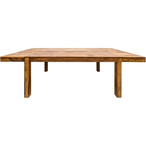 Esstisch TAVINA 160–240 cm – Ausziehbarer Tisch aus lackiertem Sheesham-Massivholz