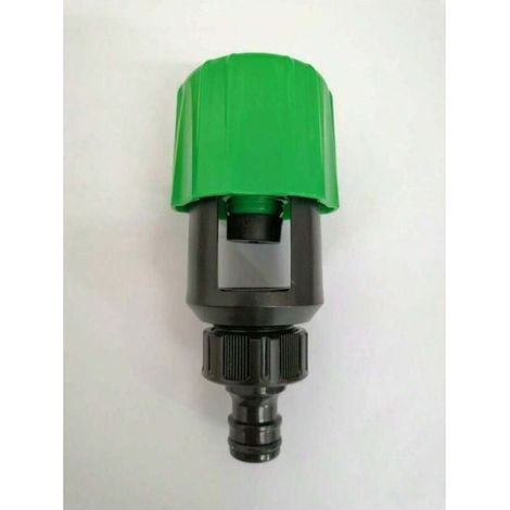 Adaptateur universel pour robinet mitigeur de cuisine - Raccord rapide pour tuyau d'arrosage - Accessoires intérieur et extérieur - 1 pièce - Vert (1/5)