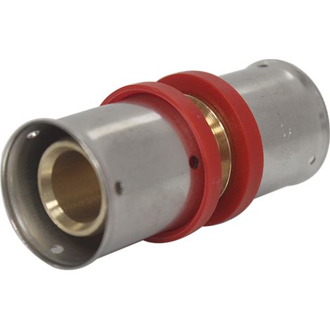 Raccord multicouche à sertir manchon égal - Ø26x3,0 - MULTIPEX (1/2)