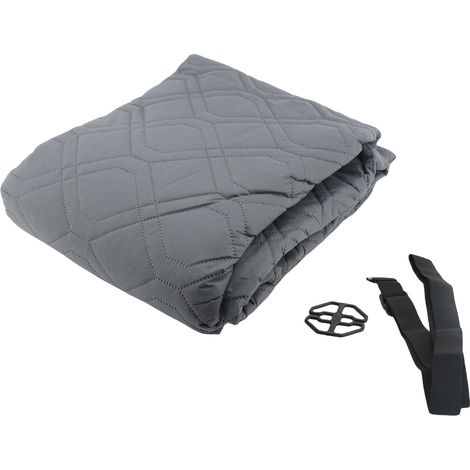 Copripoltrona reclinabile impermeabile, protettivo per mobili, lavabile, antiscivolo, con tasca per animali domestici, grigio scuro, taglia S (58 cm). (1/4)
