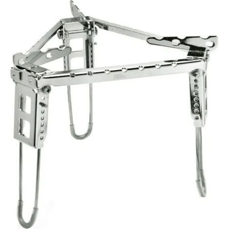 Support de réchaud pliable ultraléger compatible avec les réchauds portables de pique-nique. (1/4)