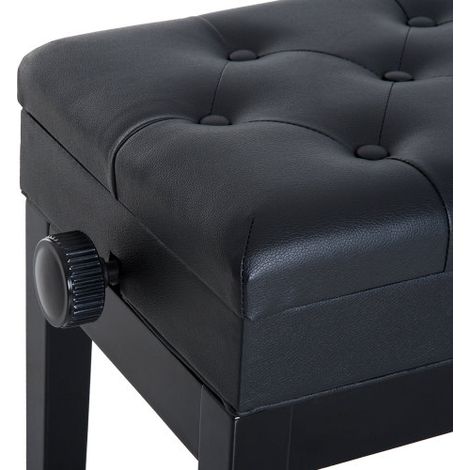 Banquette de piano avec rangement et réglage de la hauteur — La banquette idéale pour les passionnés de musique