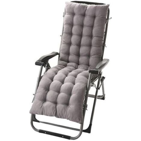 Liegenkissen 155 x 48 x 8 cm – Strapazierfähiges Polyestergewebe – Gurtbefestigung – Optimaler Komfort für Gartenmöbel – Andiamo (1/5)