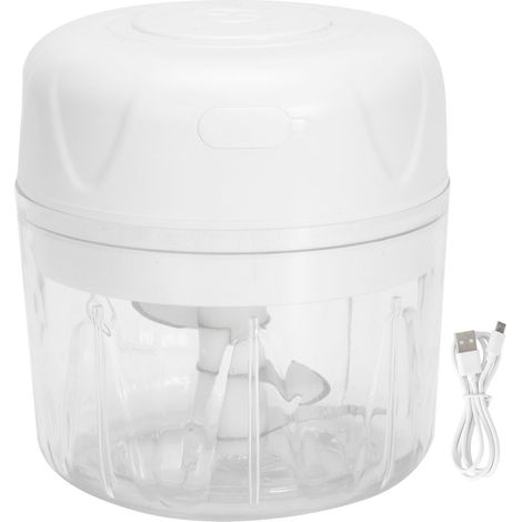 Hachoir à ail électrique, mixeur sans fil pour fruits et légumes, coupe-légumes (1/5)