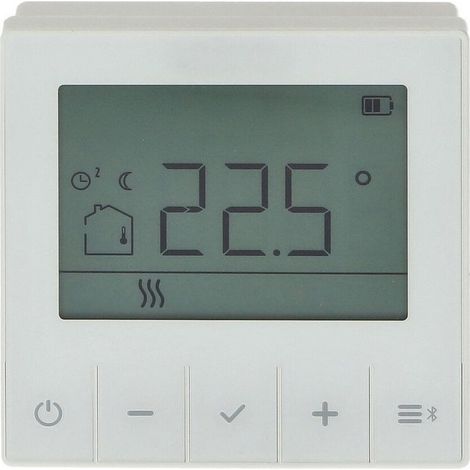 Thermostat d'ambiance numérique avec commande Bluetooth (1/2)
