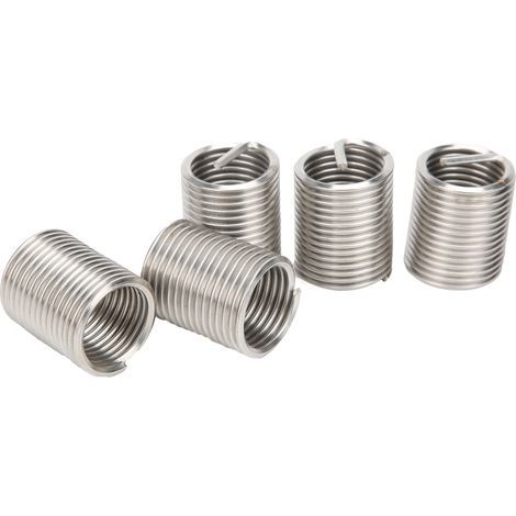 Inserts filetés 5 pièces, écrou réducteur mâle-femelle, outil de réparation, fixations en acier inoxydable M22x2,5x2D (1/5)