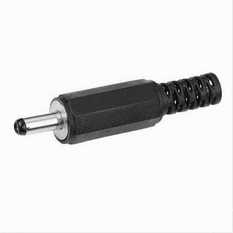 TRADE SHOP - Connettore Spinotto Maschio Dc 1,0x3,8x9,0 Mm Acc Adattatore Alimentazione C-096 - (1/2)