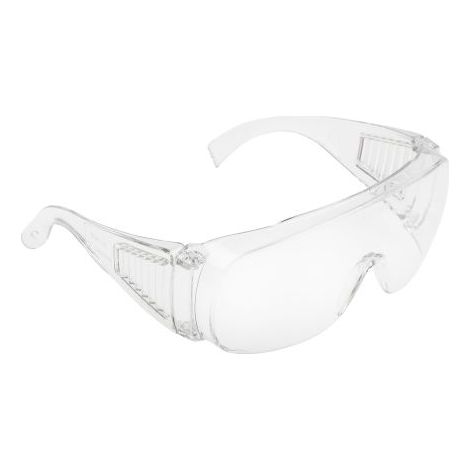 3M – Lunettes de protection incolores en polycarbonate – Norme EPI EN166 – Surlunettes avec protections latérales moulées – Pour environnements industriels