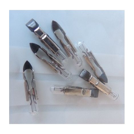 Ampoule Miniature téléphonique T4.6 4x22mm 48V 20mA 0.02A 0.96W BAILEY T4648020