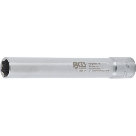 Bussola, esagonali, esagono, extra profondo Attacco quadro incassato 10 mm (3/8") 12 mm (1/2)