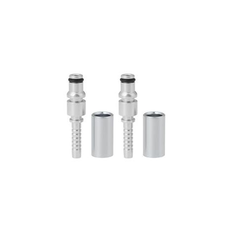 Lot de 2 Raccord de Tuyau pour Nettoyeur Haute Pression 8,9 Mm Compatible avec Karcher AR l'adaptateur de Réparation (1/5)