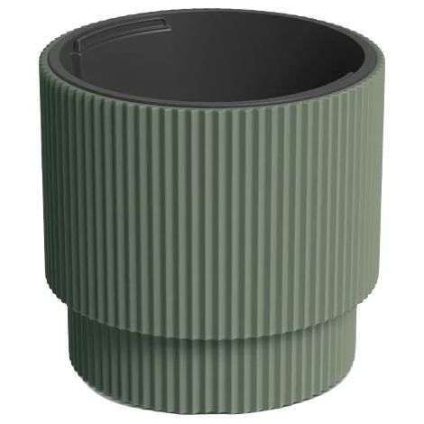 Milly Blumentopf, grüne Kiefer, 40 cm, DBMIN400r + Prosperplast-Einsatz (1/2)
