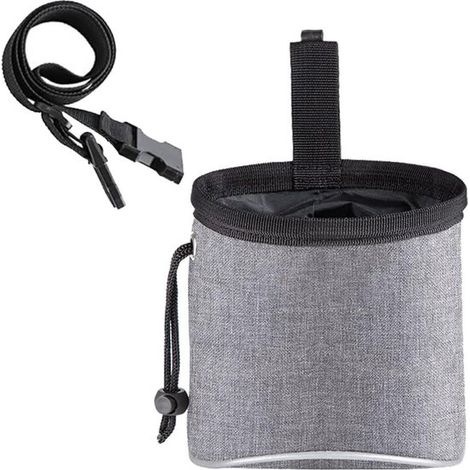Hundeleckerlitasche für den Bauch Leckerlitasche mit verstellbarem Gurt ideal für Spaziergänge und Training im Freien strapazierfähige und für (1/5)