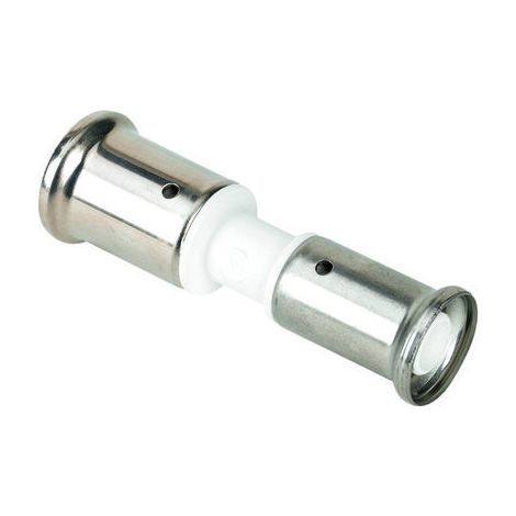 Manchon réduit PVDF blanc multicouche à sertir TH ou BE Ø20x2.0-16x2.0 (1/5)