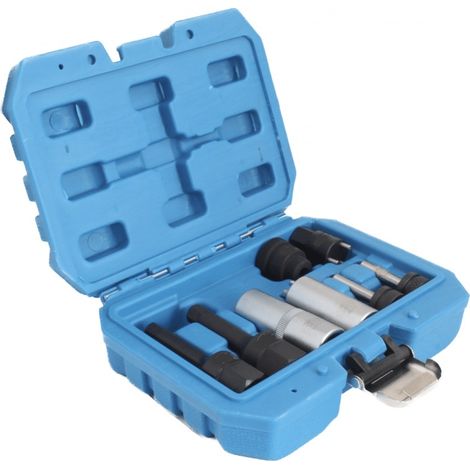 KIT 8 CHIAVI RIMOZIONE RIPARAZIONE INIETTORI COMMON RAIL BOSCH DENSO SIEMENS 538