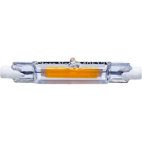Ampoule LED COB R7S 5W 78 mm à intensité variable, tube en verre AC220-240V pour projecteur Hal (1/5)