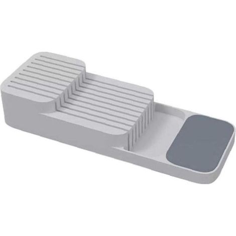 Couverts 1pc Boîte De Rangement Bloc Porte-tiroir Fourchette Cuiller Support De Rangement Support Cabinet Plateau Cuisine Organisateur- (1/4)