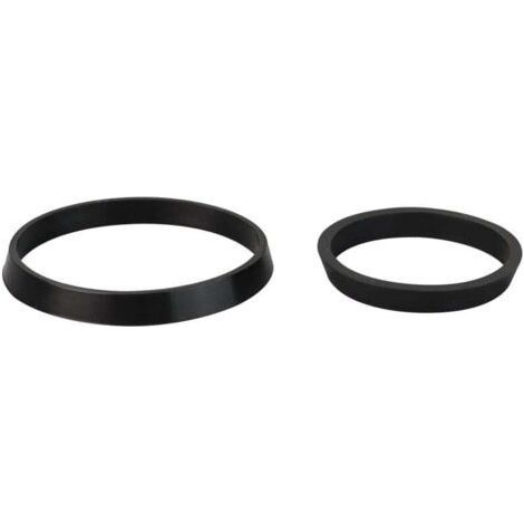 Multiple siphon seal kit for drain, black (1/4)