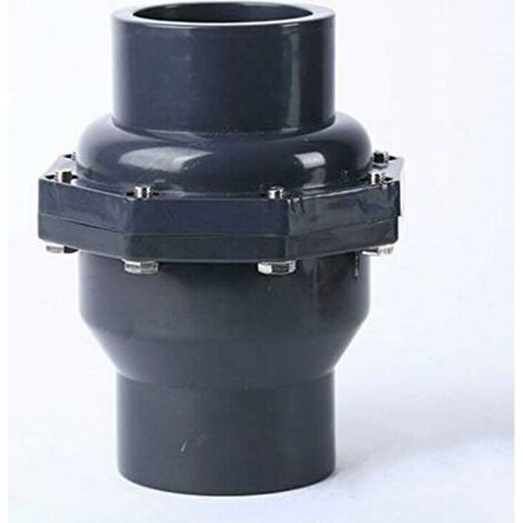 Soupape vidange clapet anti refoulement clapet anti retour eau pvc diamètre intérieur 40mm,DN32 (Diamètre Intérieur 40mm) (1/5)