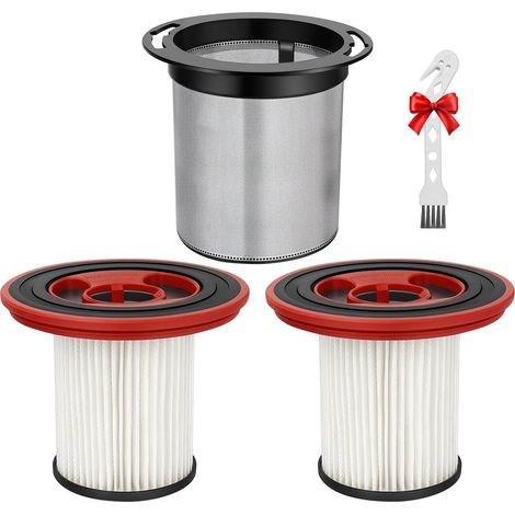 12040193 Ersatzfilter für Bosch Unlimited Serie 7 Akku-Staubsauger BKS711XXL BBS711W BBS712A BCS711GB BKS711MALL, waschbarer HEPA-Filter aus Edelstahl
