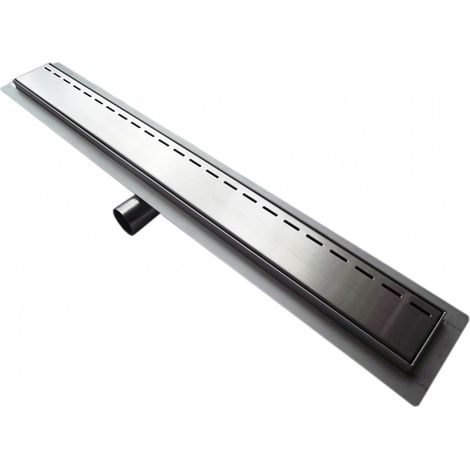 BERNSTEIN - Canalina per doccia G014 - piletta per doccia in acciaio inox - per docce walk-in - lunghezza specifica 90cm 900 millimetri (1/4)