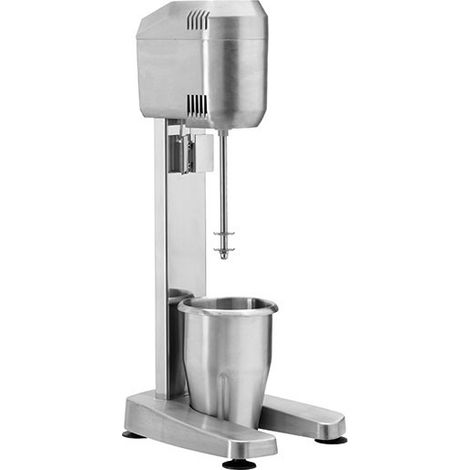 Blender à frappé avec 1 verre en inox de 0,8 litres 200x230x500 mm - VIRTUS