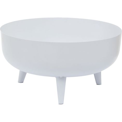 Interiors by Premier Portable And Lightweight Design White Planter, Durable Construction Of Garden Pot, Outdoor Garden Pot (1/5)