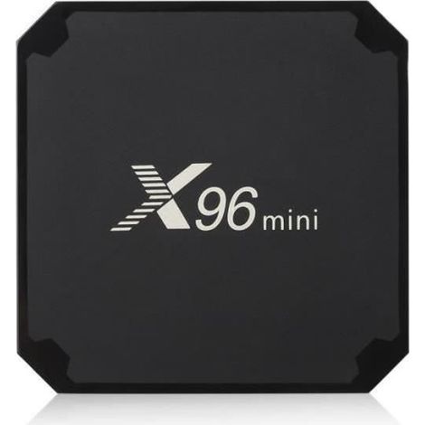TV BOX Smart Multimédia X96mini Android 712 2Go + 16Go 1080P Amlogic S905W Quad Core 4K H265H264 HDTV HDR Multimédia WiFi Noir (1/4)